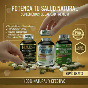 NAD Inv. + Ashw KSM + Citrato Mg+K