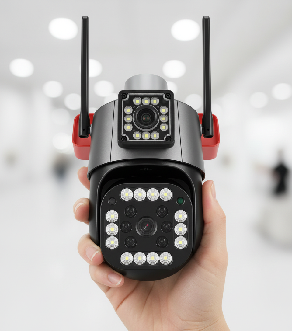 CAMARA DE SEGURIDAD 2 LENTES A2403-502